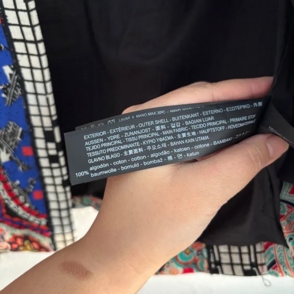 ZARA WOMAN PREMIUM DENIM COLLECTION Heavily Embroidered Beaded Jacket - Picture 4 of 6